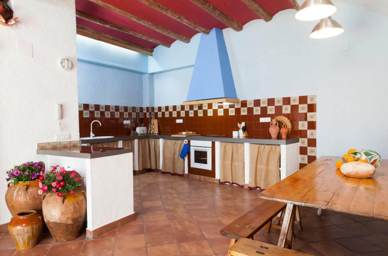 Villa Ca La Partida San Rafael del Río Exterior foto